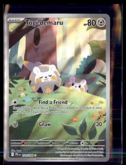 Pokemon Togedemaru 104/094 Me02: Phantasmal Flames Illustration - Image 1