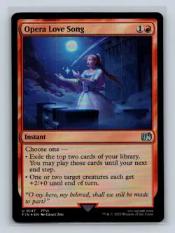 Opera Love Song FINAL FANTASY #147 MTG Foil - Image 1