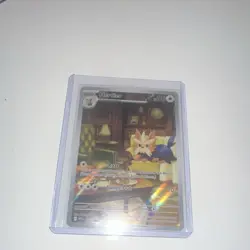 Pokemon Herdier 155/086 SV White Flare Rare Reverse Holo English 90 HP - Image 1