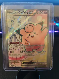 Pokemon Journey Together Lillie's Clefairy ex Ultra Rare 173/159 Near Mint - Image 1