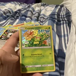 Caterpie McDonald's 2019 1/12 Promo Holo Pokemon 50 HP Basic English - Image 1