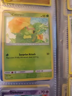 Pokemon TCG Caterpie 1/12 Sparkle Holo McDonald's 2019 NM Condition - Image 1