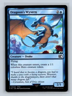 Dragoon's Wyvern FINAL FANTASY #49 MTG Non Foil - Image 1