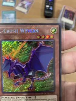 C-Crush Wyvern LCKC-EN021 Unlimited Secret Rare Near Mint +Bonus FREE SHIPPING! - Image 5
