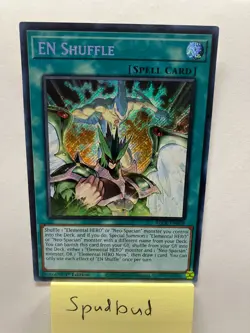 EN Shuffle Secret Rare BLCR-EN008 (Lightly Played 1st Edition) - Image 1