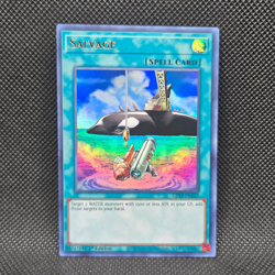 Yugioh Salvage (GFTP-EN107) 1st Edition ULTRA RARE HOLO (NEAR MINT) - Image 1