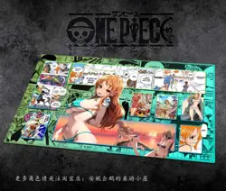 OPCG TCG CCG Table Pad Manga Nami Playmat Trading Card Game Mat Mousepad 2.5mm - Image 1