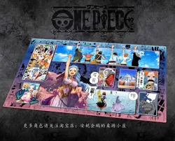 OPCG TCG CCG Table Pad Manga Vivi Playmat Trading Card Game Mat Mousepad 2.5mm - Image 1