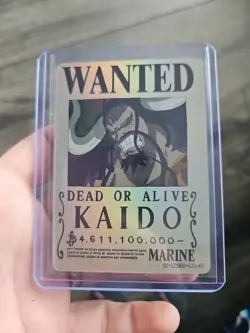 Marine - One Piece - Wanted Dead or Alive Kaido Card OP-WA201-TJL-11 - Image 1