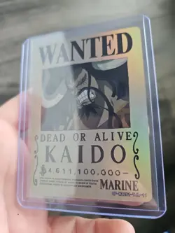 Marine - One Piece - Wanted Dead or Alive Kaido Card OP-WA201-TJL-11 - Image 2