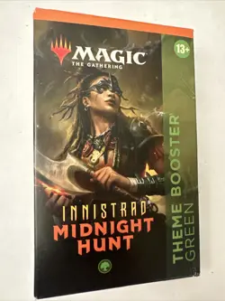 New Magic the Gathering Innistrad Midnight Hunt Green Theme Booster - 35 Cards - Image 2