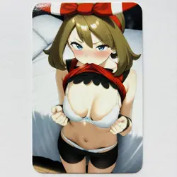[Buy 2+ Free Ship]Waifu Sexy Doujin Hentai Dual Sided Lewd Anime Goddess Card - Image 1
