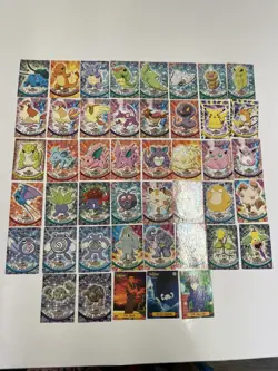 1999 Pokemon Topps Collection 56 Cards 45/90 near complete set vintage. - Image 1