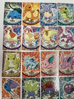 1999 Pokemon Topps Collection 56 Cards 45/90 near complete set vintage. - Image 2