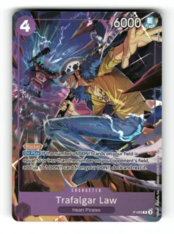 Trafalgar Law (Illustration Box Vol.6) PR One Piece Promotion Cards P-093 NM - Image 1