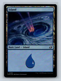 Island (0269) Edge of Eternities #269 MTG Foil - Image 1