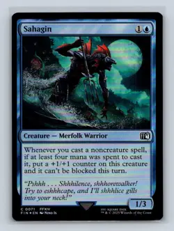 Sahagin FINAL FANTASY #71 MTG Foil - Image 1