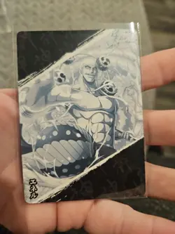 One Piece Trading Card Fish Man Island Enel GR16 PACK FRESH Rainbow HOLO Foil - Image 4