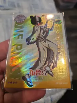 One Piece Collectible Trading Thick Card Stock Brook Soul King UR-S009 - Image 3