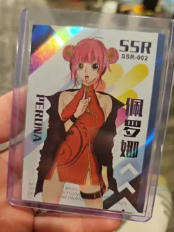 One Piece Collectible Thick Card Stock Foil Card Perona SSR 002 - Image 5