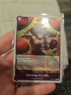 Monkey D. Luffy OP07-073 R 500 Years in the Future ONE PIECE Card Cold Foil - Image 1