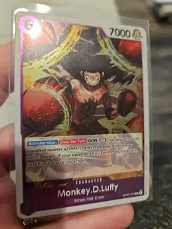 Monkey D. Luffy OP07-073 R 500 Years in the Future ONE PIECE Card Cold Foil - Image 4