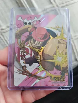 One Piece Trading Card Tony Tony Chopper Collector Card Holo Foil SER06 SECRET - Image 1