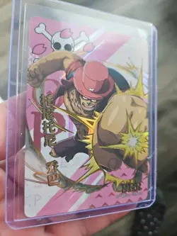 One Piece Trading Card Tony Tony Chopper Collector Card Holo Foil SER06 SECRET - Image 4
