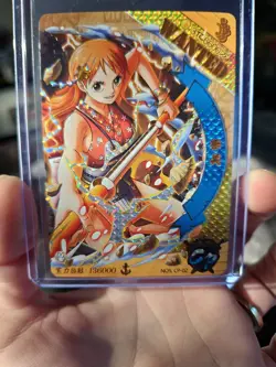 Nami CP NO5 CP-02 One Piece Anime Card Holo Foil Rare Pull - Image 1