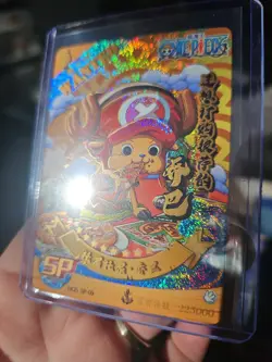 Tony Tony Chopper SP NO5 SP-09 One Piece Anime TCG CCG Anime Card Foil - Image 3