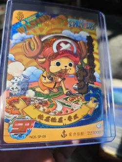 Tony Tony Chopper SP NO5 SP-09 One Piece Anime TCG CCG Anime Card Foil - Image 5
