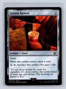 Instant Ramen FINAL FANTASY #259 MTG Non Foil - Image 1