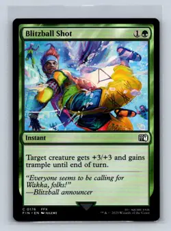 Blitzball Shot FINAL FANTASY #176 MTG Non Foil - Image 1