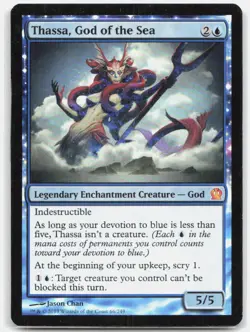 Thassa, God of the Sea *Foil* THS 66 NM-LP - Image 1
