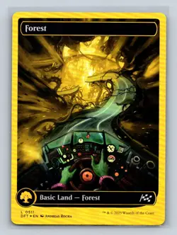 Forest (0511) Aetherdrift #511 MTG Foil - Image 1