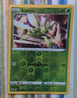 Scyther Reverse Holo Astral Radiance Pokemon Card 004/189 - Image 1