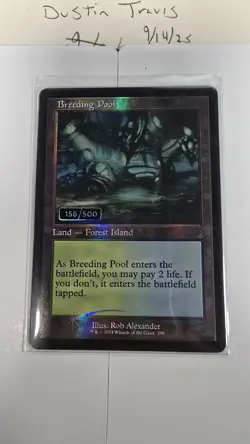 Magic The Gathering MTG Breeding Pool Retro Foil Serialized 156/500 #ML - Image 1