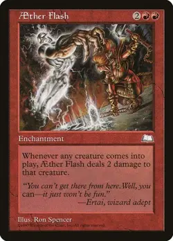 Aether Flash Weatherlight LP MTG - Image 1