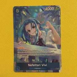 Nefeltari Vivi EB03-024 Alt Art SR Extra Booster: One Piece Heroines English - Image 1