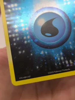 Pokemon Card - Water Energy Emerald 103/106 Holo Rare - Image 3