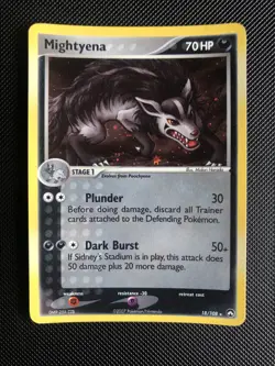 Mightyena 18/108 Ex Power Keepers Pokemon Card Rare Holo LP/NM - Image 1
