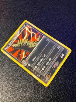 NON-Holo Dark Tyranitar 19/109 2004 Pokemon Card - Image 3