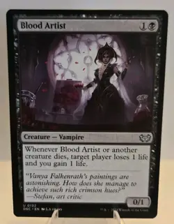 Blood Artist MTG Commander: Duskmourn: House of Horror Regular - Image 1