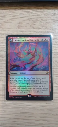 Improvisation Capstone | Foil | MTG | SOS | Near Mint | English EN - Image 1