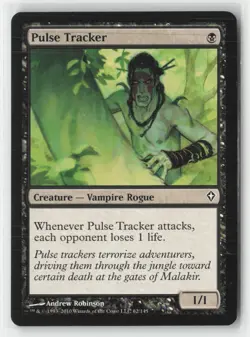 Pulse Tracker 62 Common Worldwake Magic: The Gathering Near Mint - Image 1