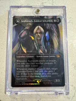 Sephiroth, Fabled SOLDIER (Borderless) (0317) Final Fantasy Foil - Image 1