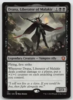 Magic: The Gathering Drana, Liberator of Malakir Mythic Regular - Image 1