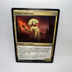 Cruel Celebrant 188 Uncommon War of the Spark Magic: The Gathering LP - Image 1