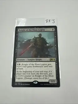 Knight of the Ebon Legion #105 (NM) Core Set 2020 M20 Magic MTG - Image 1