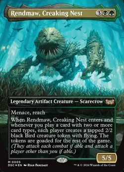 Rendmaw, Creaking Nest - Extended Art DSC LP MTG - Image 1